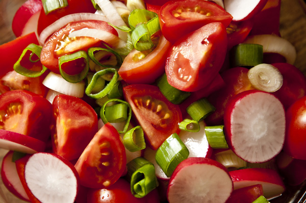 最适合减肥的蔬菜沙拉，3种瘦身蔬菜沙拉的做法
